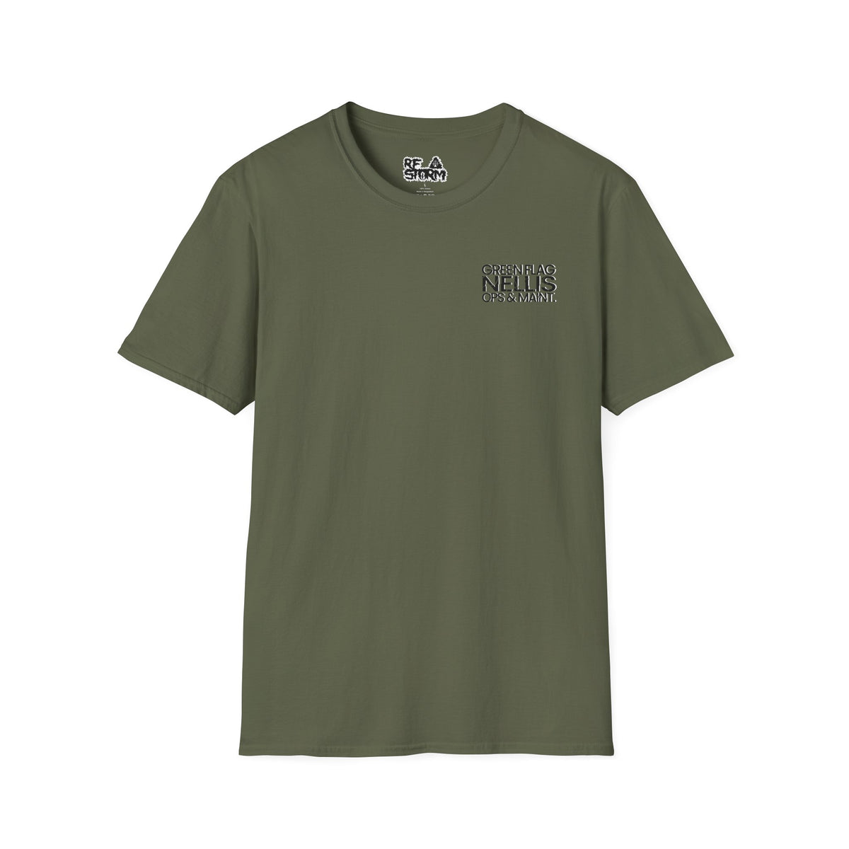 GREEN FLAG NELLIS CA NV TEE
