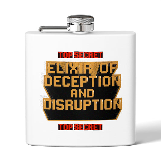 Stainless Steel Flask, 6oz