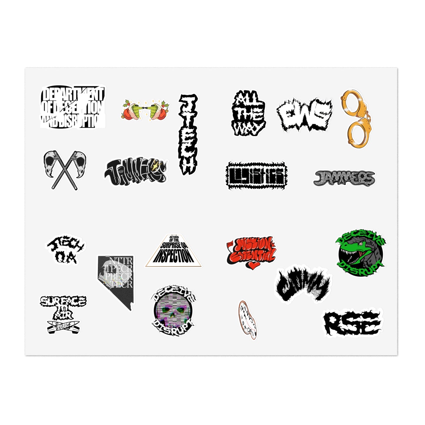 ASSORTED SMALL STICKER BUNDLE