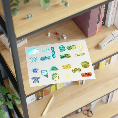 ASSORTED SMALL STICKER BUNDLE