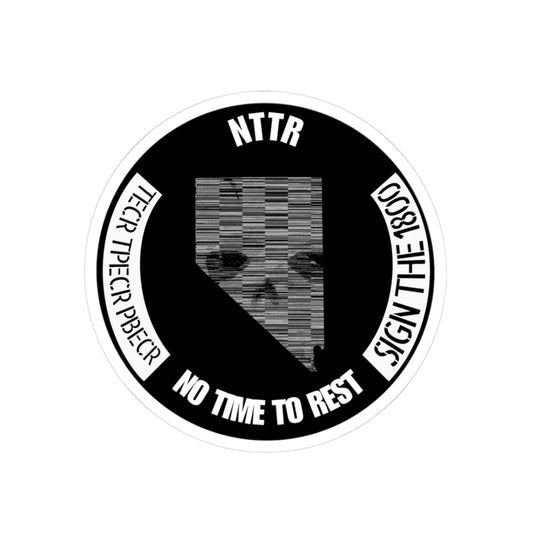 NTTR 1800 STICKER